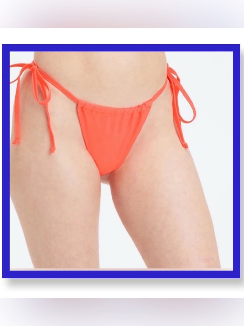 👙👙3/$15-Clearance-Fabletics High-Cut String Bikini Bottom